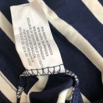 Daisy Island Navy Striped Short Sleeve Maxi Dress UPF 50 L NWT Blue Size L Photo 5