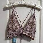 Free People ππ NWT Intimately Cassie Soft Bra in Nude Heart Combo Photo 1