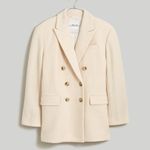 Madewell NWT Oversized Tuxedo Italian Wool Coat sz 2 Photo 1