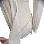 Stella McCartney Cream Dress Rayon Silk Size 38 / US 8 Photo 4