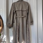 Jenni Kayne  Women's Belted Cotton Blend Trench Coat Light Tan Size Medium NWT Photo 5