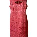 Connected Apparel  Pink Patterned‎ Cutout Dress Woman - Size 12 Photo 0