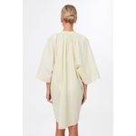 NWOT Pomander Place Tuckernuck Yellow and Tan Stripe Pia Coverup Dress Sz L Size L Photo 3