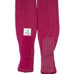 Vintage Hot Pink Woven Belt with Multicolor Rainbow Gem Rhinestones Retro Belt Photo 7