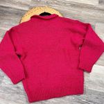 Vintage 1980’s‎ Barbie pink preppy collared sweater Size M Photo 2