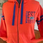 Florida Gators Orange Zip Up Hoodie with Blue Accents Size L Photo 4
