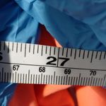 Nike  Womn Small Blue And Orange Sportswear Activewear Athletic Jacket Photo 6