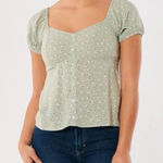 Hollister Floral Y2K Style Babydoll Top Photo 0