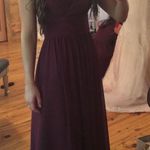 Boutique Bridesmaid Dress Red Size XS Photo 1