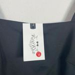 NWT ReoRia Square Neck Wide Strap Bodysuit in Black Size M Size M Photo 5