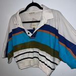 Free People We The Free Preppy Striped Polo Tshirt Photo 4