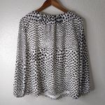 J.Crew  XXL Hearts Long Sleeved Romantic Peasant Top Plus Photo 2