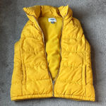 Old Navy  Yellow Puffer Vest SIZE M Photo 0