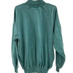 Cape Cod Art Unlimited Sportswear turtleneck teal embroidered sweatshirt L Blue Size L Photo 1