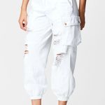 Carmar Denim Baggy Ripped Cargo Pant Photo 2
