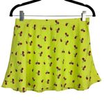 Urban Outfitters Mini Skirt Sz Medium Bright Abstract Floral Print Photo 0