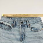 American Eagle  Womens Size 2 Short Stretch Light Wash Jeans Raw Hem Skinny Photo 10
