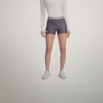 Under Armour  Women's Charcoal Heatgear Shorty Shorts 3" Size L Photo 3