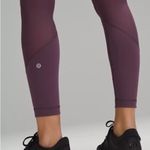 Lululemon Wunder Train Mesh High-Rise Tight 25" | Grape Thistle Photo 1