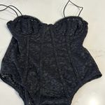 Princess Polly Black Bodysuit Size 4 Photo 0