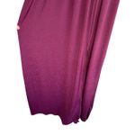Iris  Maroon Red Maxi Semi-Formal Long Dress Size 1X Maxi V-Neck Stretch XL Photo 4