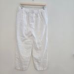 Quince Women's European Linen White Pants Size Large Photo 5