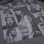 Taylor Swift The Eras Tour Merch Hoodie Dark Gray Dates Eras Graphic Size M Photo 11