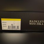 Badgley Mischka Ginnie Pump Feather Suede Teal Peacock Feather Size 9 Photo 11