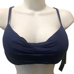 Ralph Lauren Lauren  LRL Navy Padded Bikini Top Sz 12 Beach Resort Cruise Wear Photo 0