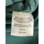 Cal Meets Glam Nicole Wide Leg Jumpsuit Square Neck Sleeveless Size 4 Green Photo 5