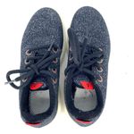 Allbirds  Wool Runners Sneakers Dark Gray with Red Tabs women's Size 7 Photo 3