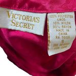 Victoria's Secret Victoria’s Secret Vintage Gold Label Pink Black Jacquard  Lingerie Slip Dress Photo 5