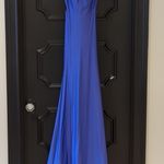 Sherri Hill Dark Periwinkle Gown or Prom Dress Size 2 Photo 3