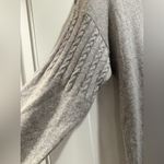 Gray Knit Sweater Dress with Pocket 100%Cashmere Size M Size M Photo 5