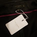 Ted Baker 💕💕 Faydell Pleather Belt Detail Trouser ~ Black US 10 NWT Photo 15