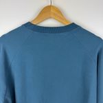 Universal Standard  Peachy Terry Side Zip Pullover Teal Sz‎ M (US XXL) Sweatshirt Photo 6