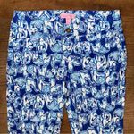 Lilly Pulitzer Kelly Skinny Ankle Pants in Blue Elephants Photo 4