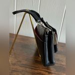 Rare HTF Vintage Hobo International Black Leather Little Handbag Photo 2