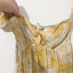 ASTR  the Label Floral Off the Shoulder Midi Dress Orange Size Medium M Photo 3