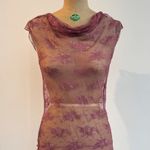 Limited Too  vintage Y2K pink boho off the shoulder pink lacy blouse size medium Photo 1