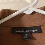 Briggs New York Vintage Briggs Brown Suede Jacket New York Full Zip Sweater Contour Like New 8 Photo 1
