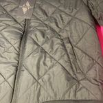 Skechers Logo Milestone Reversible Quilted Pattern Bomber Jacket Black Athletic Photo 6