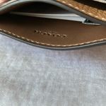 Coach : Tan Slim Credit Card Holder with Pink Lips- Wallet Photo 14