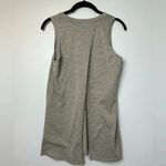 Nike BCBG Yoga Tank Size XS Gray Athleisure Open Back Active Activewear Photo 1