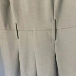 Adrienne Vittadini  Neutral Sheath Dress Size 10 Beige Short‎ Sleeve Minimalist Photo 2