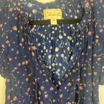 Cleobella  Rachel blouse in midnight blue sold out on revolve Photo 3