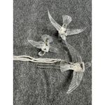 Women headwear fringe‎ bridal wedding dress hair accessories magpie set White Photo 2