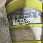 Paris Blues  Acid Wash Denim Vintage Jacket Sz M Photo 6
