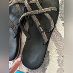 Teva  Black Sandals with Multicolor Straps Photo 1