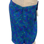 Veronica Beard Veronica Beard Lyric Floral-print One-shoulder Blouse In Blue Floral Size 6 Photo 6